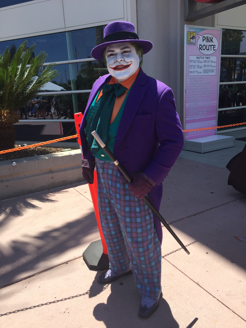 Jack Nicholson Joker always puts a smile on our face.